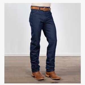 Wrangler Men's Cowboy Cut Original Fit Dark Blue Bootcut Jeans sz 32x36